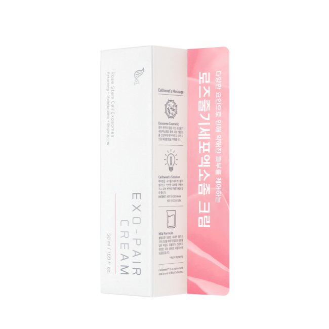 Exocobio 玫瑰外泌體 產品系列 Celltweet Exo-pair Cream 保濕修護霜
