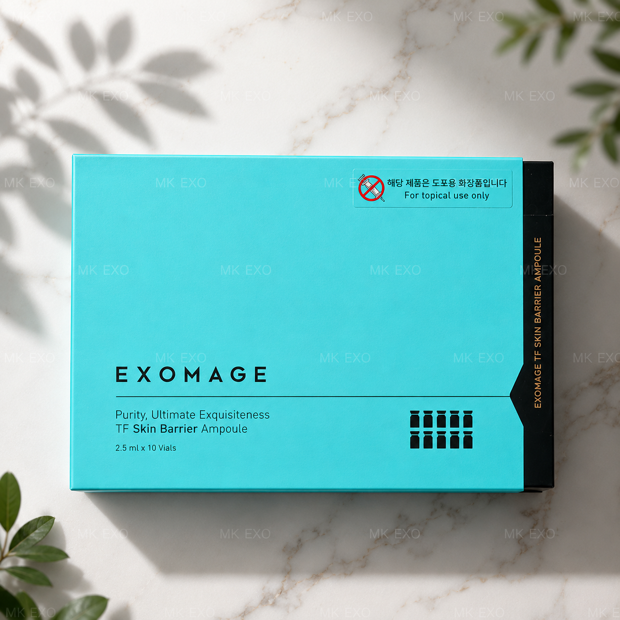 Exomage ローズエクソソーム アンプルセラム｜韓国プロフェッショナルスキンケア