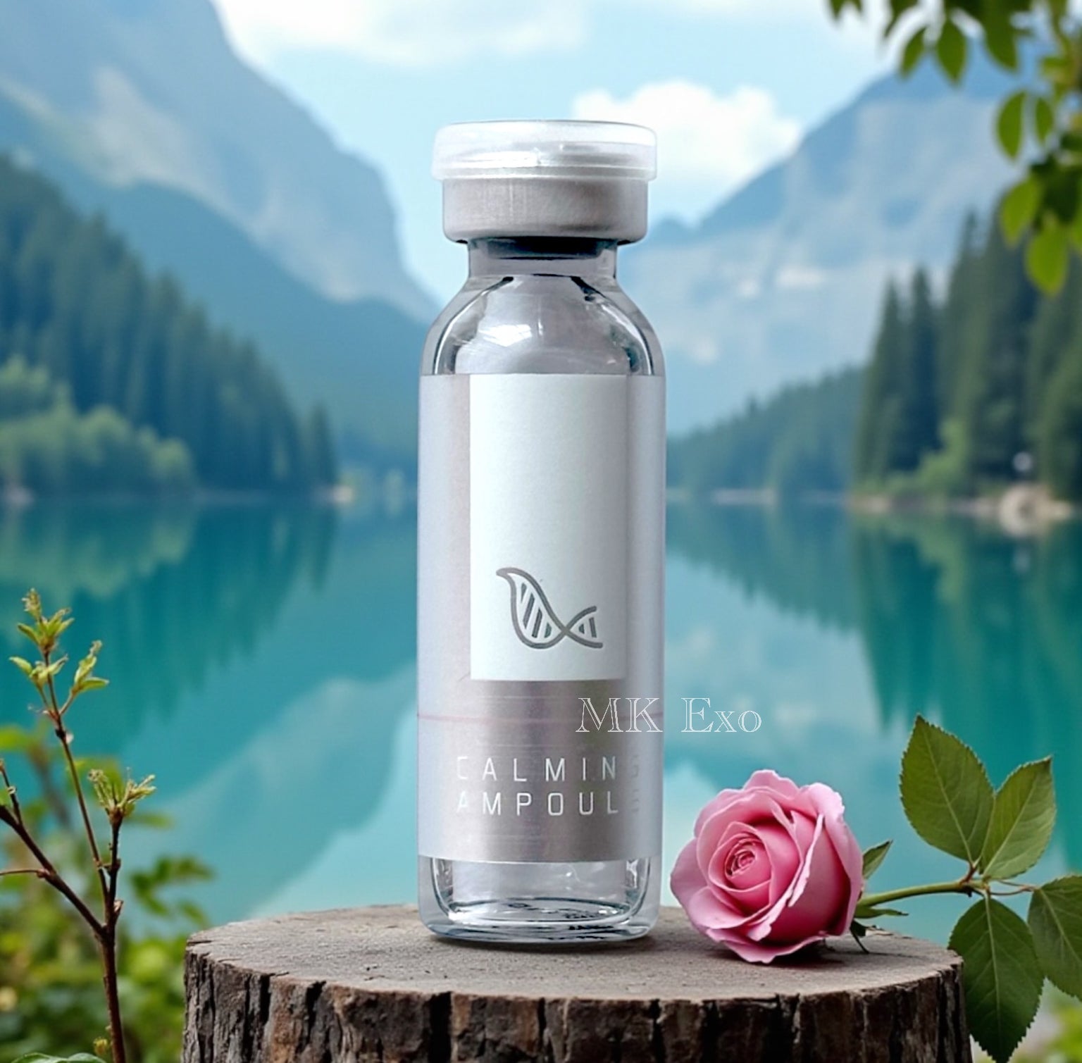 韓國大廠Exocobio 玫瑰外泌體 產品系列 Celltweet rose exosome calming ampoule 玫瑰外泌體安瓶