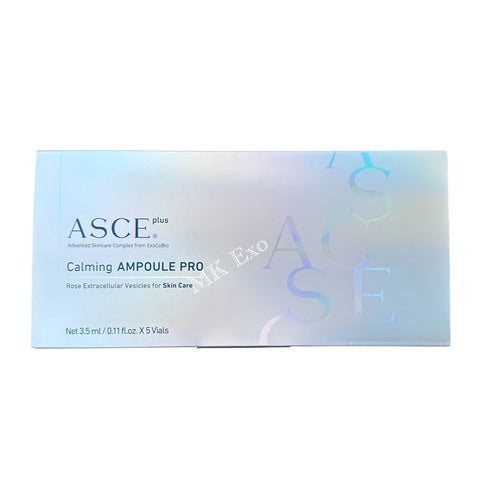 ASCE+ Calming Ampoule Pro 玫瑰外泌體舒緩安瓶 (3.5ml x 5瓶)｜韓國 ExoCoBio 醫美 - MK Exo Shop