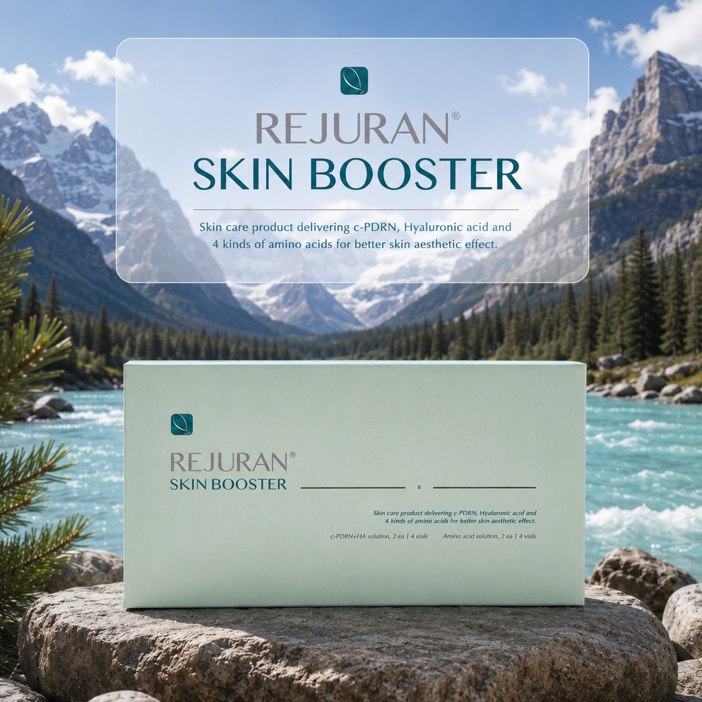 Rejuran 麗珠蘭 PDRN Skin Booster 3+3 雙效水光精華 包裝盒 韓國正品