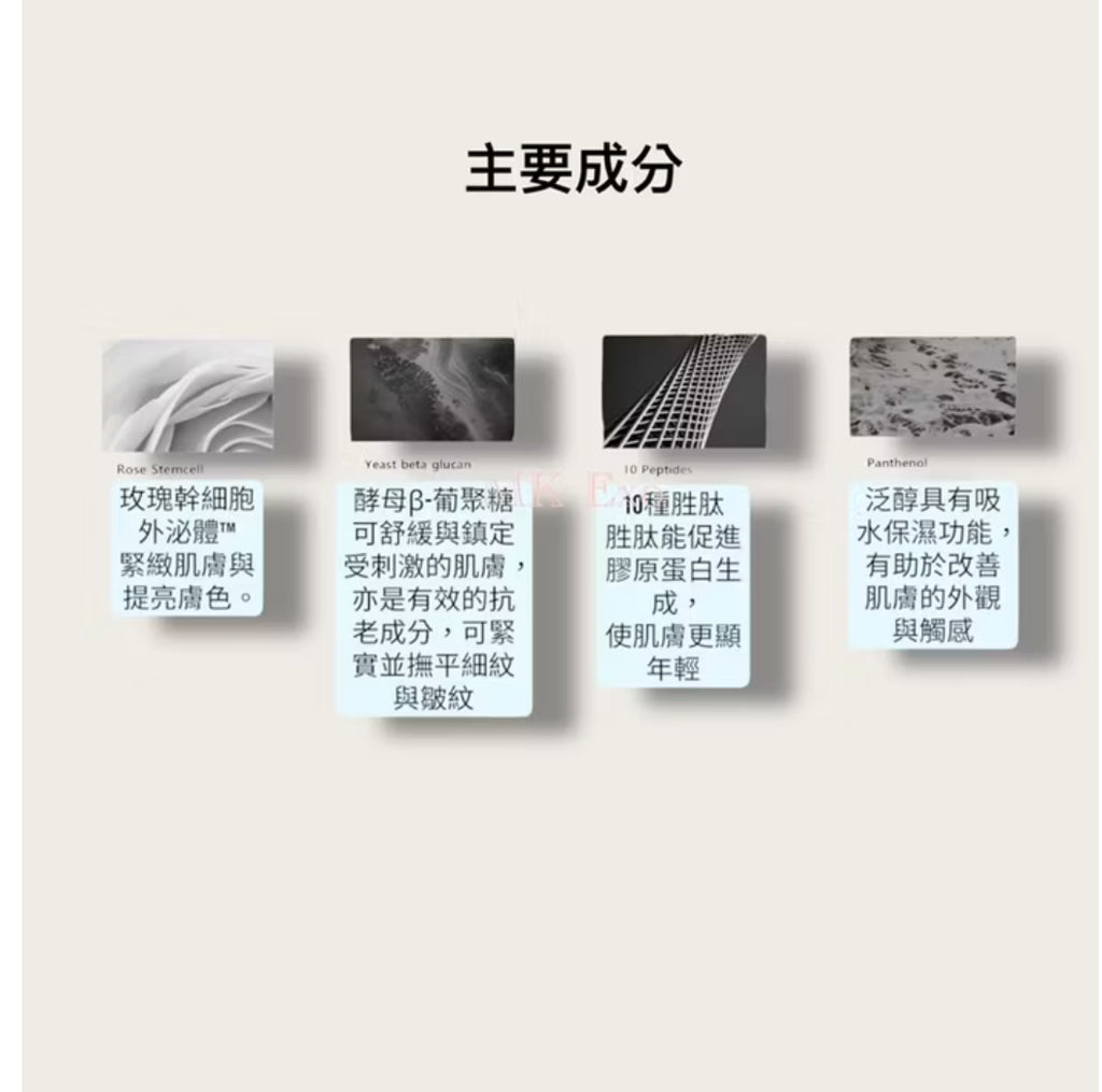 ExoCoBio 玫瑰外泌體 產品系列Exomage 高濃度外泌體安瓶