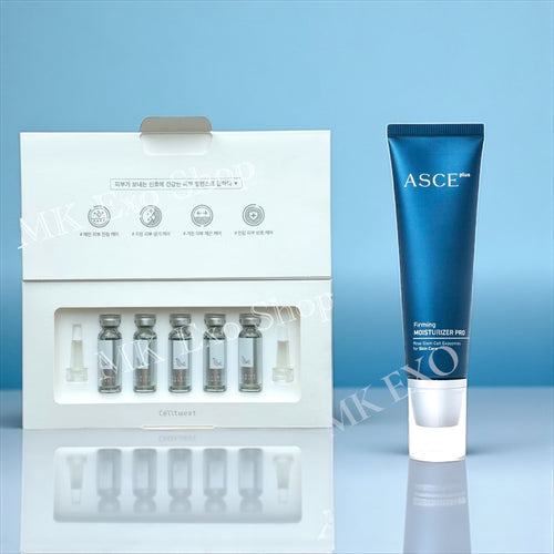 Celltweet ampoule 舒緩安瓶+Asce plus 修復面霜